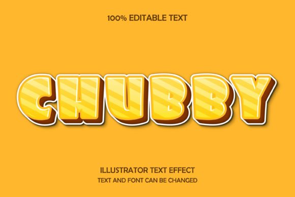 Download Chubby - Text Effect - Text Collection