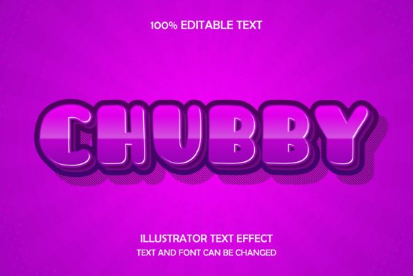 Download Chubby - Text Effect - Text Collection