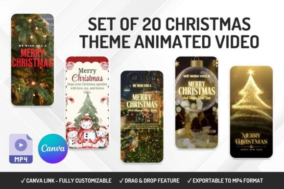 Download HOLIDAY SEASON Animated Video Template - Premium Resources