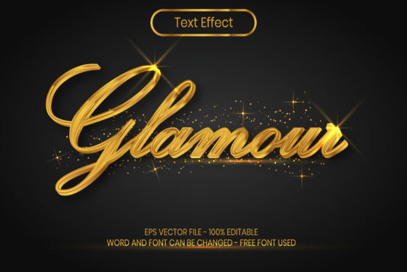 Download Realistic Gold Text Effect Style. - Text Collection