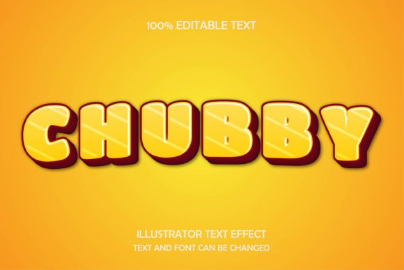 Download Chubby - Text Effect - Text Collection