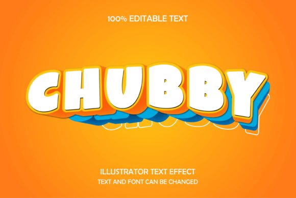 Download Chubby - Text Effect - Text Collection